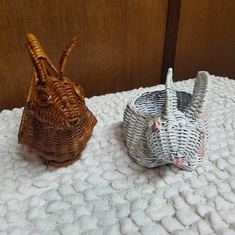 Set of 2 Bunny Baskets